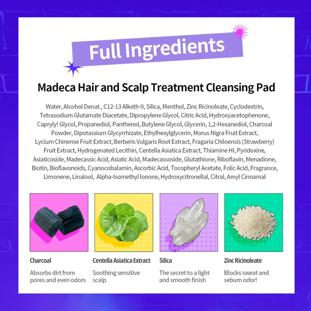 Madeca travel-friendly 30 pads container for on-the-go care.