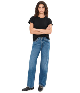 Madewell Northside Tee Pack fabric texture for breathable comfort.
