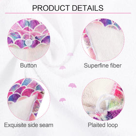 MADHOLLY microfiber towel protects while air-drying and saves time.