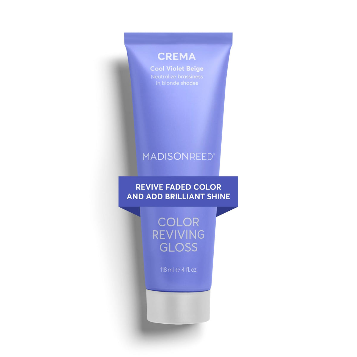 Madison Reed Color Reviving Gloss Crema bottle pour for quick shade refresh and shine.