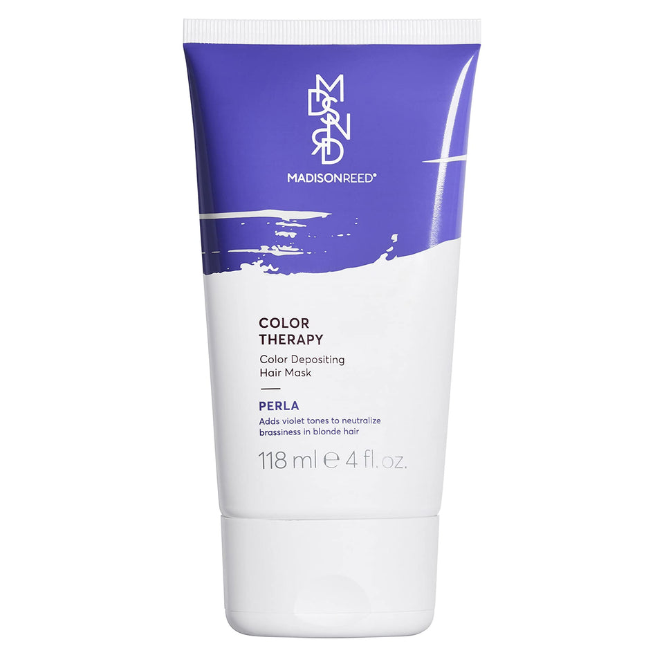 Madison Reed Color Therapy Perla Blonde bottle pour for quick color refresh