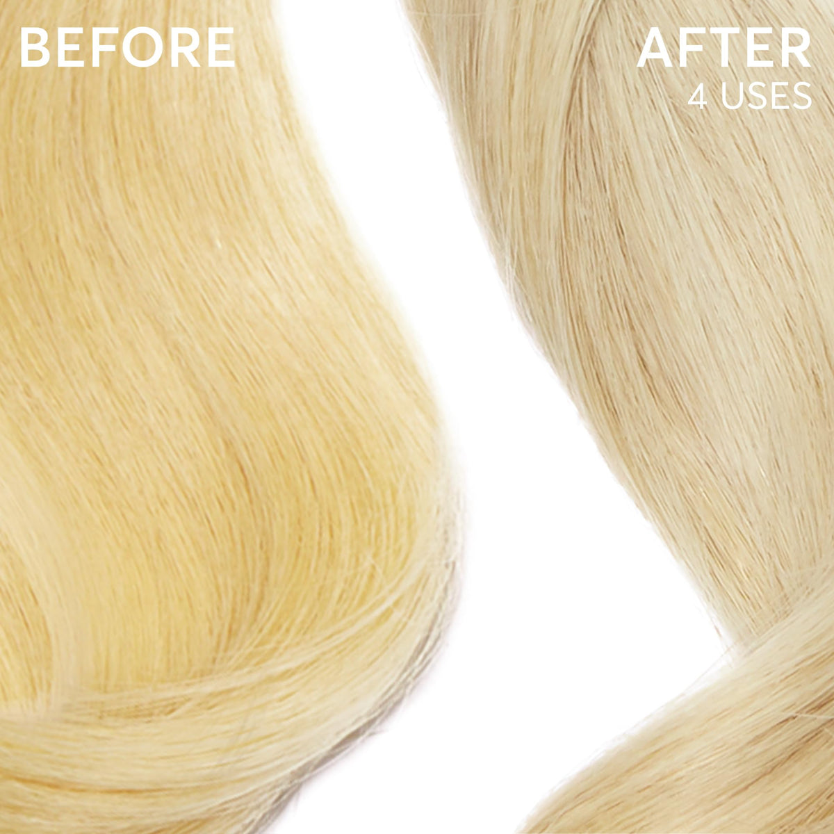 Finished look from Madison Reed Color Therapy Perla Blonde with hydration