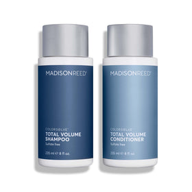 Cruelty-free symbol showcased on ColorSolve Total Volume Conditioner packaging.