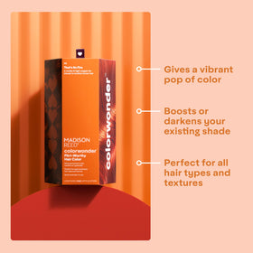 Cleansing wipe included with colorwonder kit for prep and cleanup
