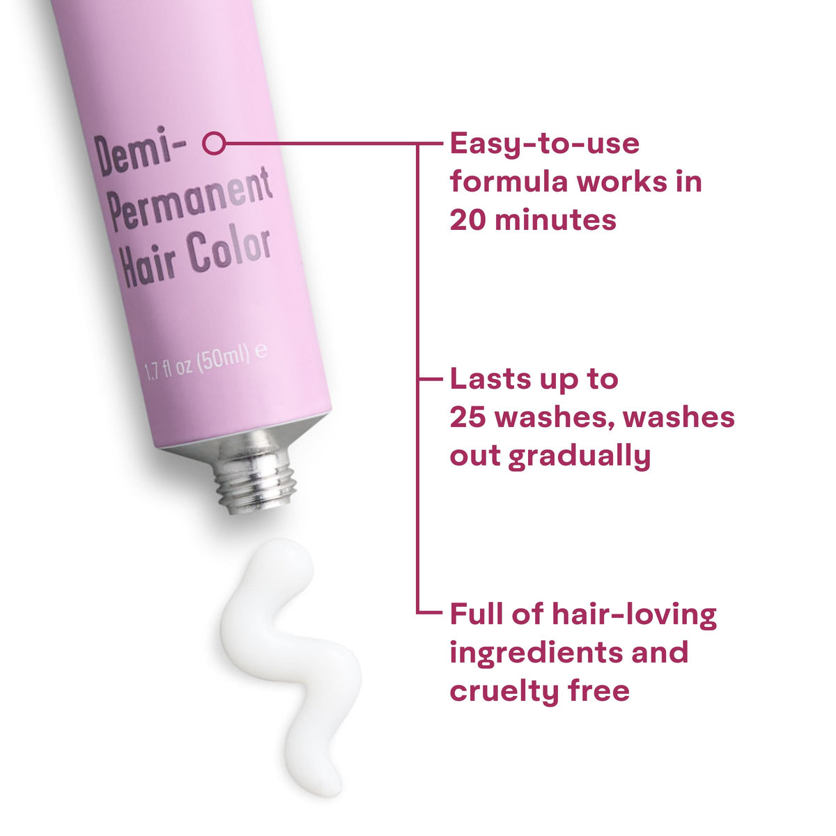 Color solve shampoo packet to refresh color between sessions