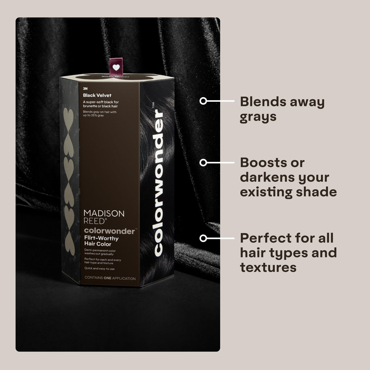 Madison Reed ColorWonder protective cap and gloves support mess-free at-home dye sessions.