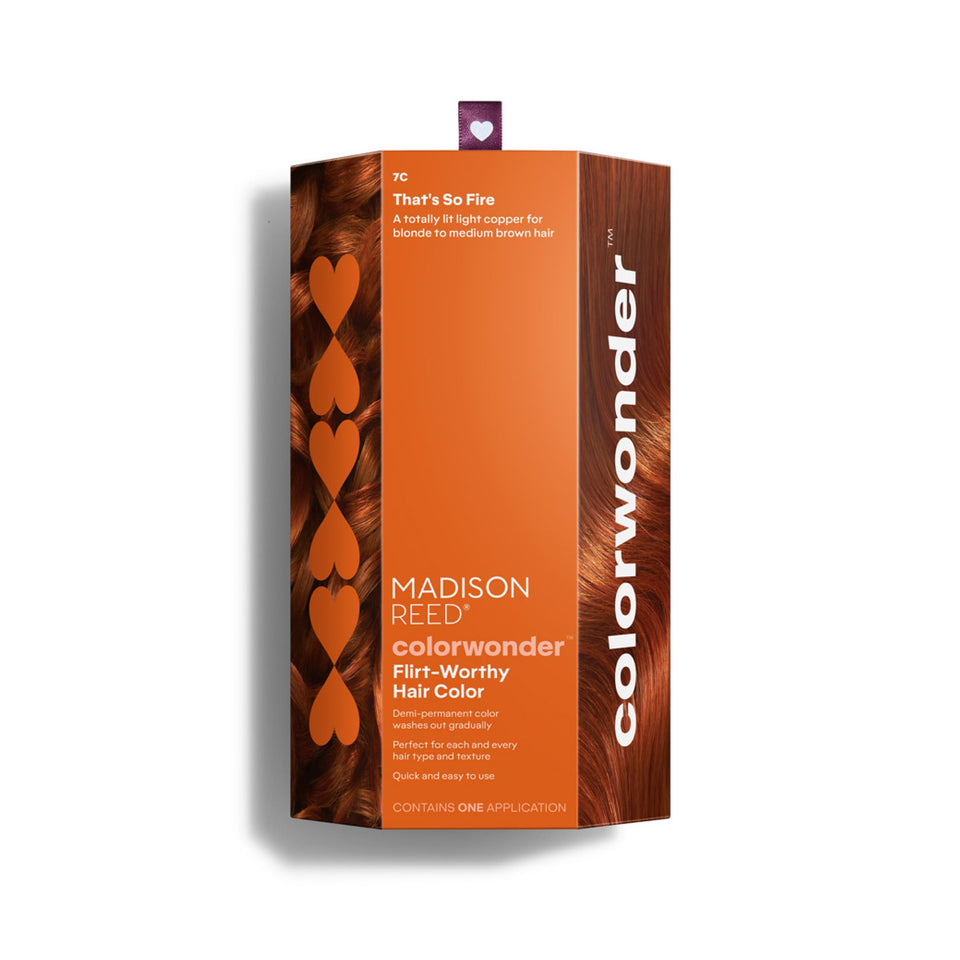 Madison Reed colorwonder demi-permanent color tube for at-home application in copper shade