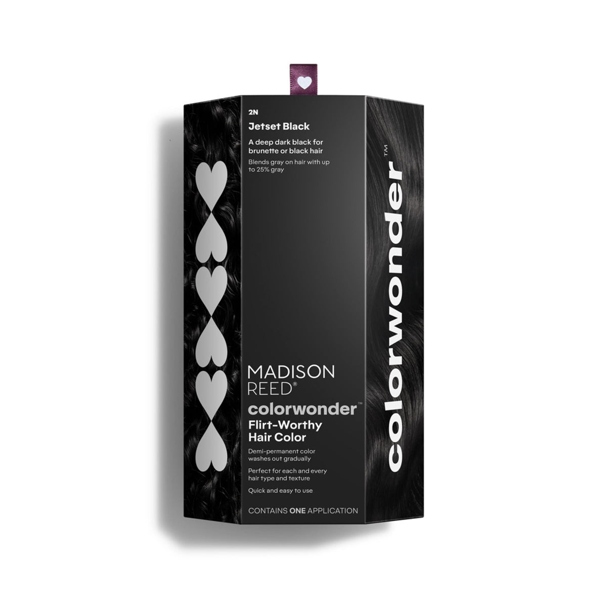 Madison Reed ColorWonder JetSet Black packaging for at-home color application