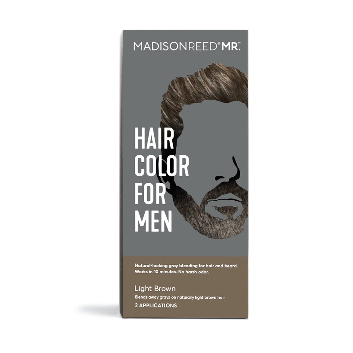 Madison Reed Mr Hair Color Men light brown gel for natural gray blending