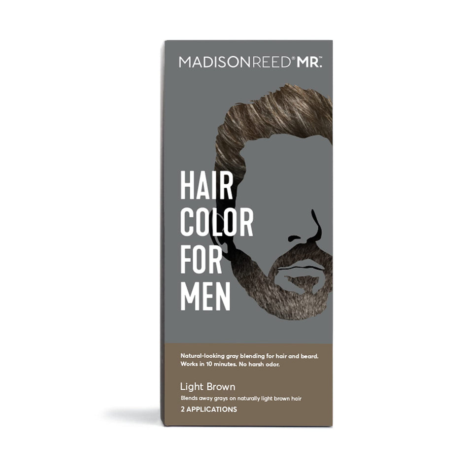 Madison Reed Mr Hair Color Men light brown gel for natural gray blending
