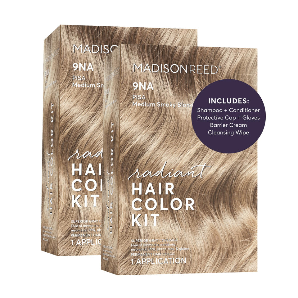Madison Reed Pisa Blonde color cream for at-home dye with ash undertones