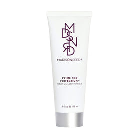 Madison Reed Prime for Perfection bottle close-up showing gentle color-ready primer