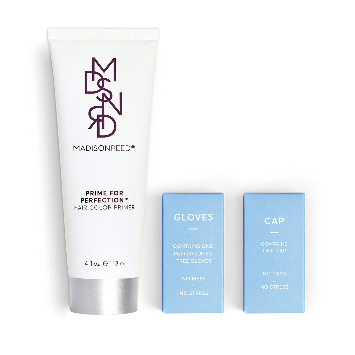 Madison Reed Prime for Perfection packaging with gloves and protective cap