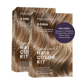 Madison Reed Radiant Color 8-5NNA bottle for precise at-home gray coverage.