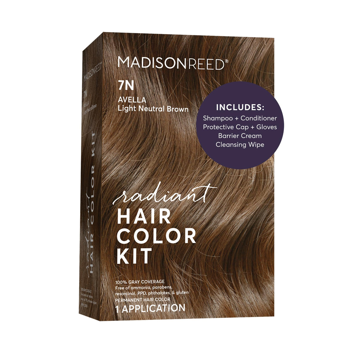 Madison Reed Radiant Color Kit cream color for natural gray blending and dimension