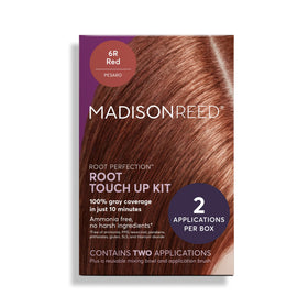 Madison Reed Root Perfection Pesaro 6R packaging for quick at-home gray coverage