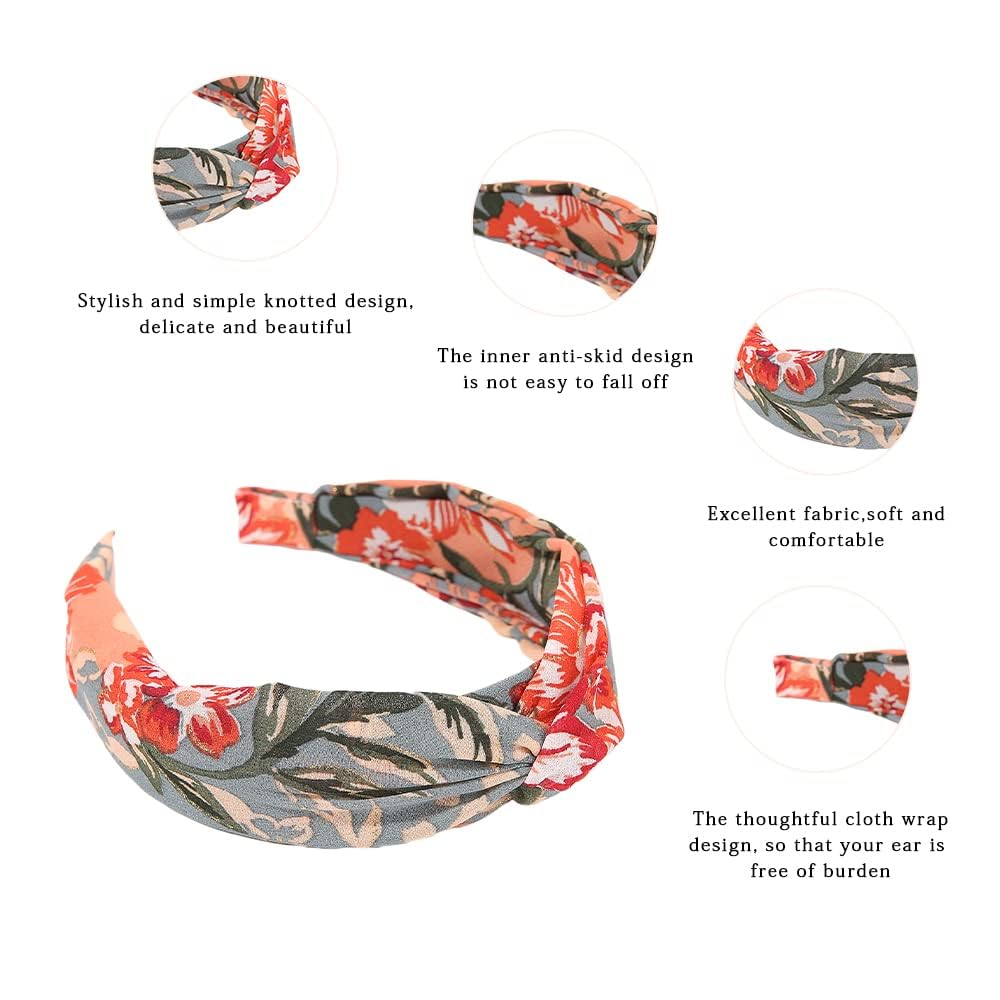 Madison Tyler vacation-ready floral headband adding subtle shine