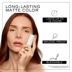 MADLUVV Brow Stamp Refill hairline touchup for seamless blending.
