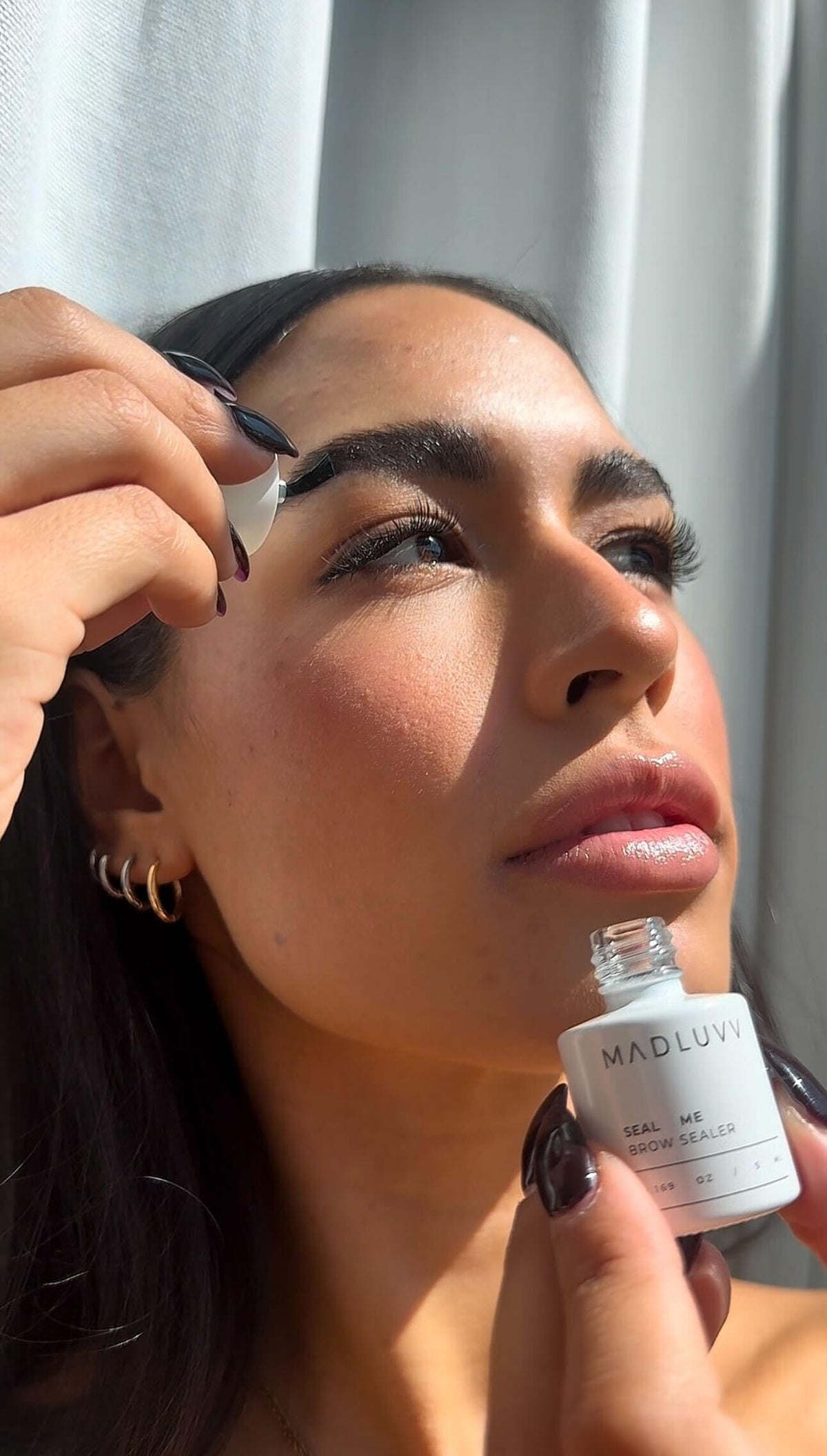 MADLUVV Seal Me Brow Sealer wear-test reveals sweat-proof performance