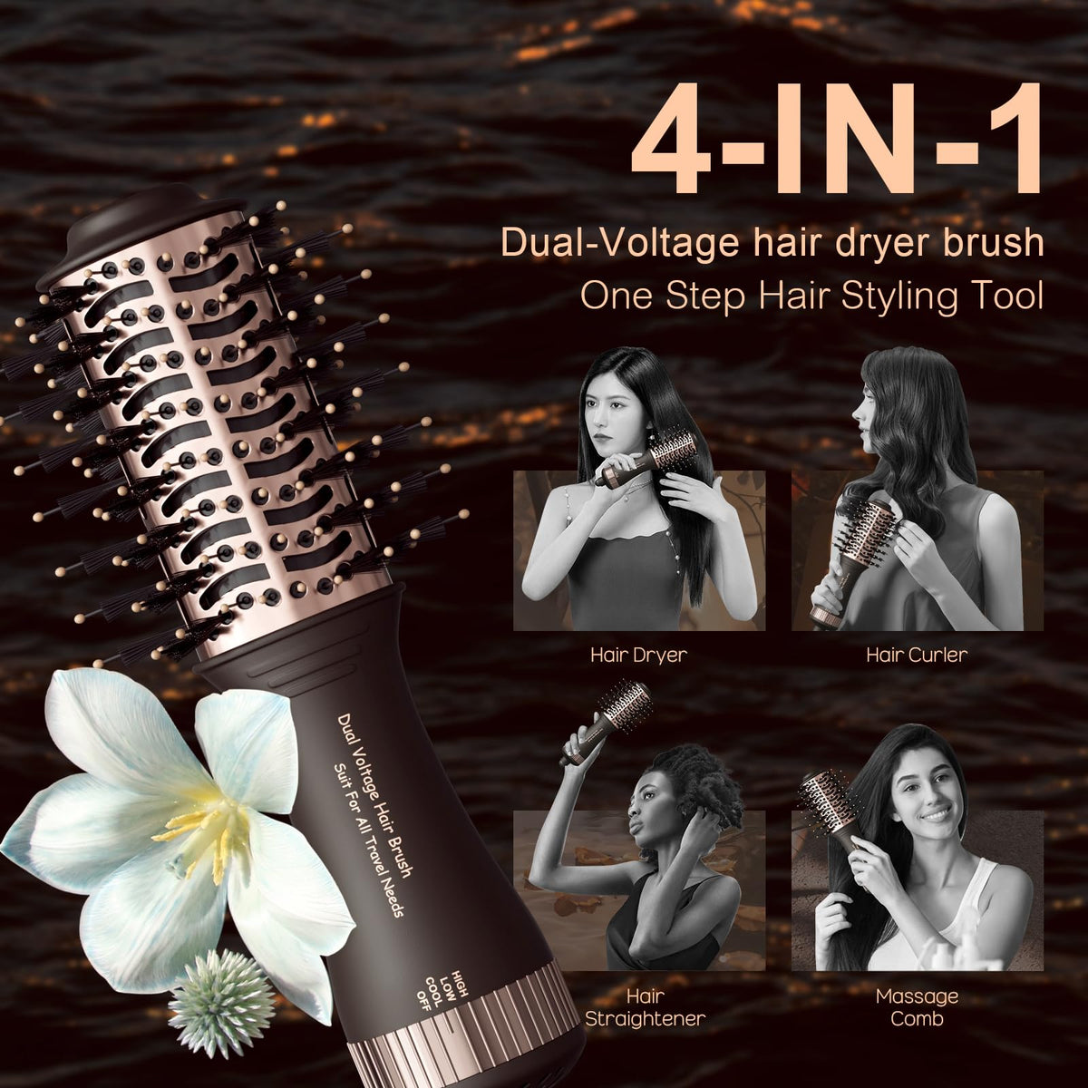 Madremía lightweight travel dryer ideal for on‑the‑go grooming