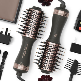 Madremia travel dual voltage hair dryer brush for worldwide use