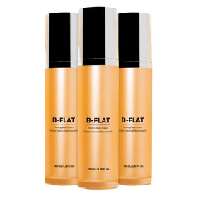 MAËLYS B-FLAT belly cream tube closeup for smooth, hydrated skin.