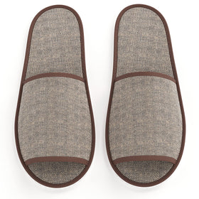 Maeline individually-packaged-slippers stay clean for guests and hosts.