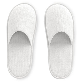 Maeline individually packaged slippers stay clean until use.