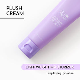 MAELOVE Plush Cream daily routine shot for layering under serum and makeup.
