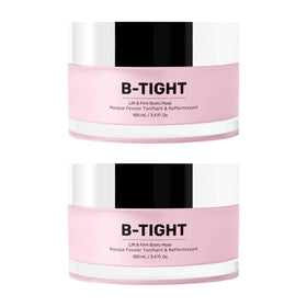 MAËLYS B-TIGHT booty mask bottle shown, convenient packaging for daily use and smoother skin.