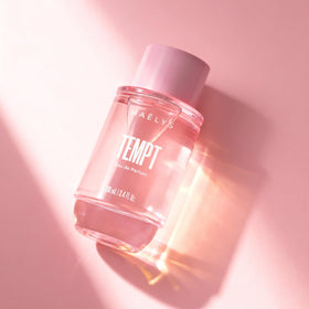 Maelys Tempt packaging display, ideal for gifting or vanity showcase