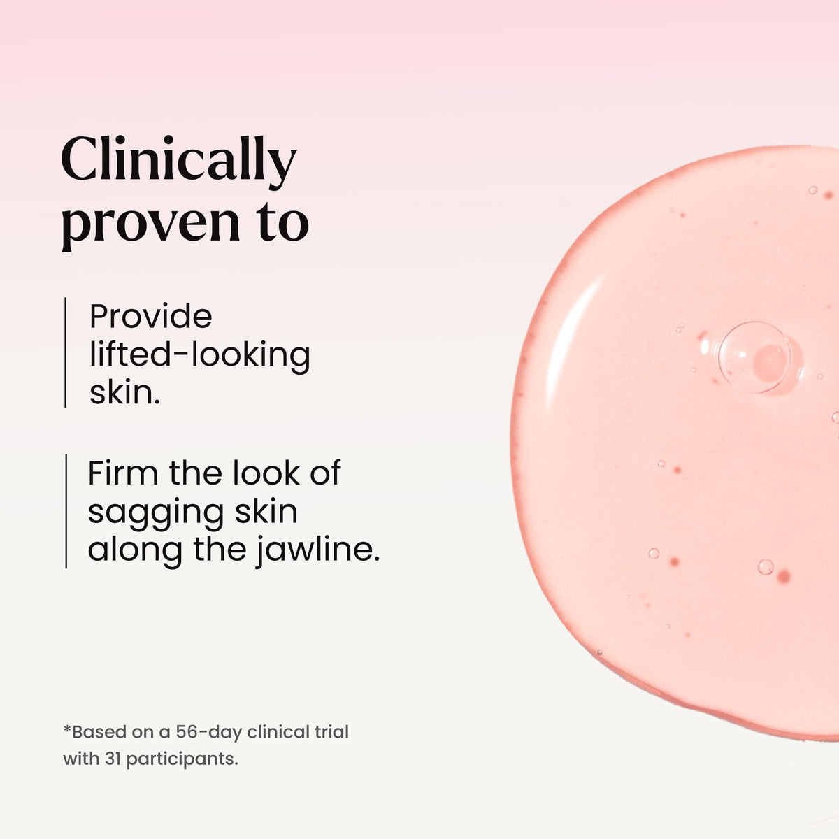 Maelys Too-Fine lightweight serum texture absorbs quickly for easy layering.