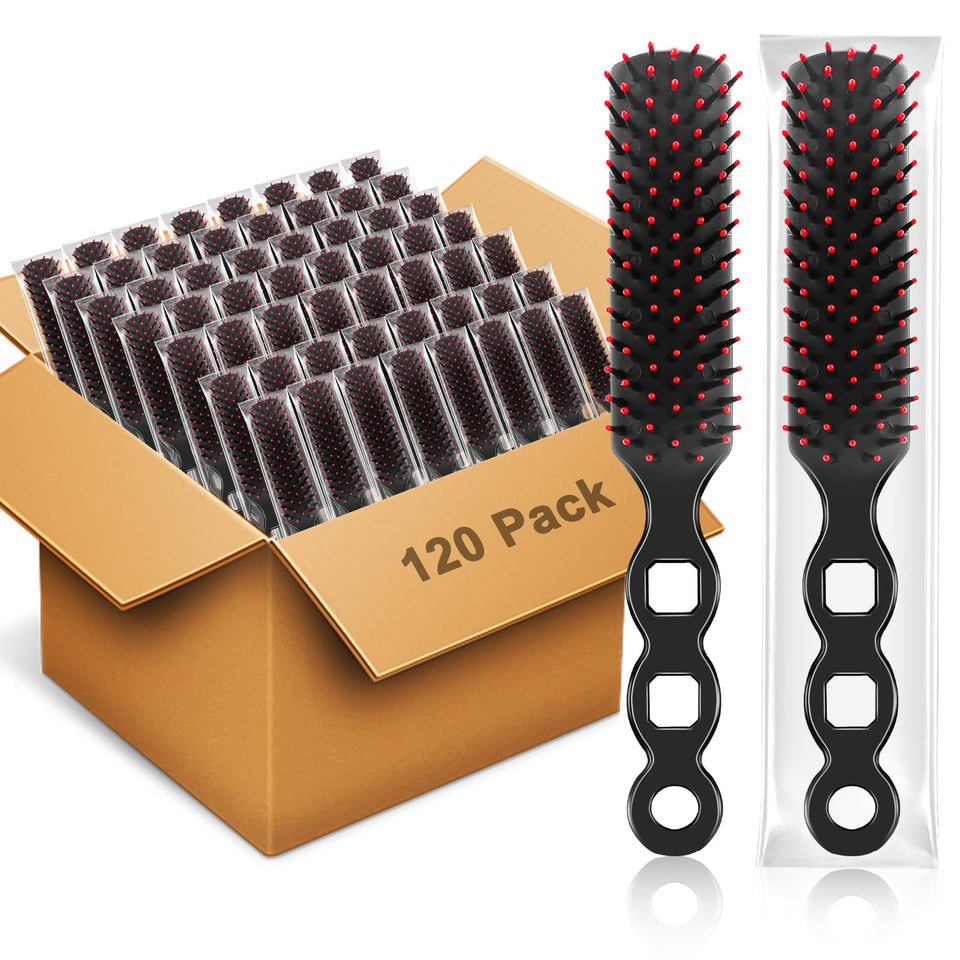 MAGDIY individually wrapped hair brush bulk pack for clean ready-to-donate kits.