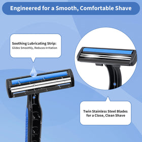 MAGDIY individually wrapped shaving kits maintain hygiene for personal use