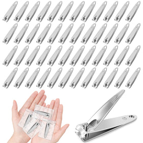 MAGDIY nail clippers bulk, individually wrapped for quick, hygienic access anywhere.