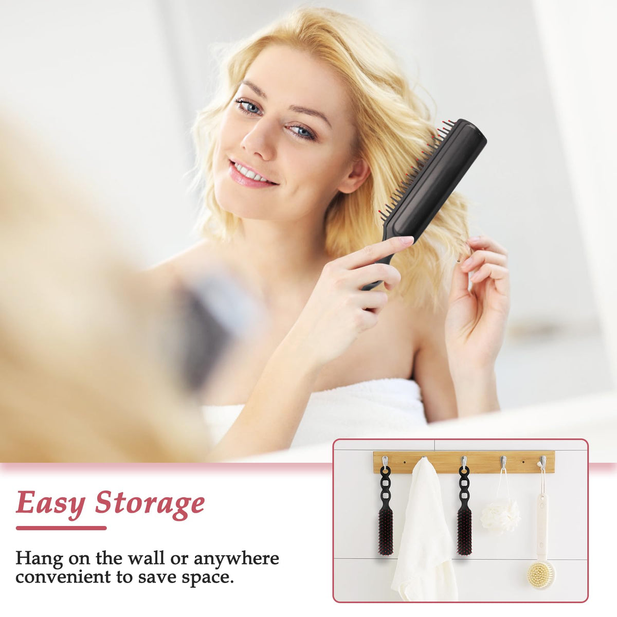 MAGDIY brush designed for shelters and donation kits, portable and easy to share.