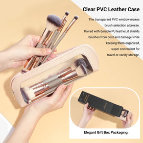 MAGEFY waterproof brush pouch protects brushes during travel