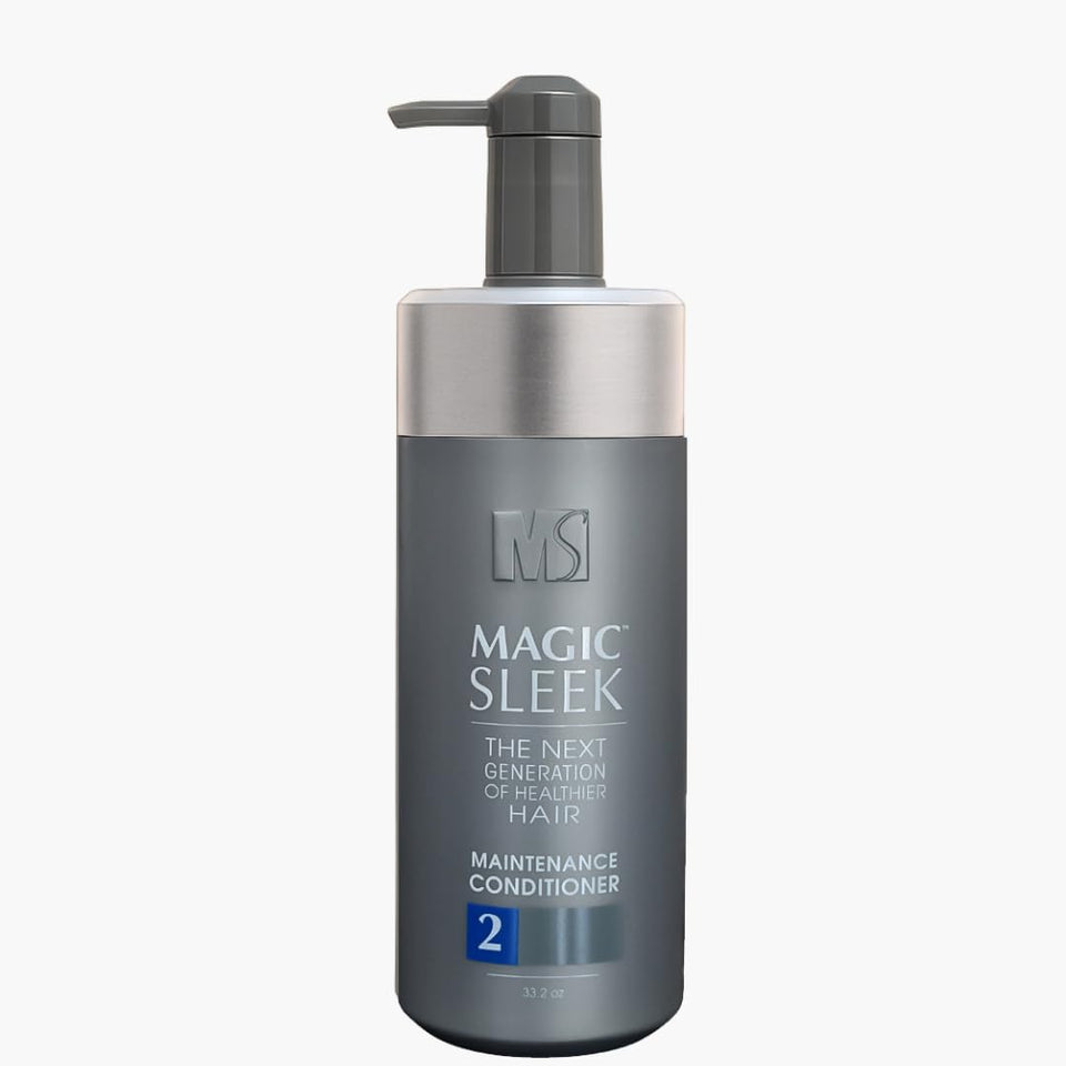 MagicSleek Nourishing Conditioner bottle front for hydration and color-safe care.