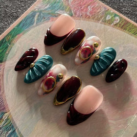 MAGLFELL 3D gel multi-layer design emphasizes texture not possible with machine nails.