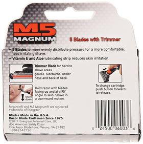 Magnum M5 Guardian Trimmer blade designed for precise shaping in hard-to-reach areas.