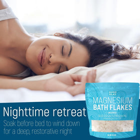 Magnum Solace night-time soak tips encourage a relaxing routine.