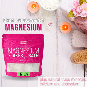 Unscented Magnum Solace bath soak shown for fragrance-free relaxation