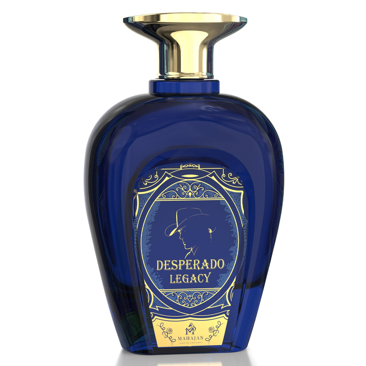 Mahajan Desperado Legacy bottle emphasizes ocean-fresh confidence.
