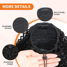 Mahkotaku breathable base with drawstring provides slip-free support.