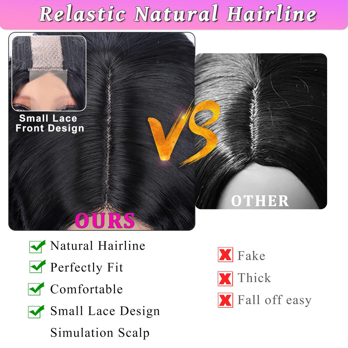 Mairead 28-inch length offering dramatic volume for daily or special occasions