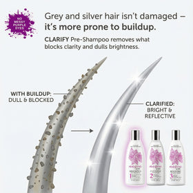 Maison 276 CLARIFY pre-shampoo application being applied for gentle reset