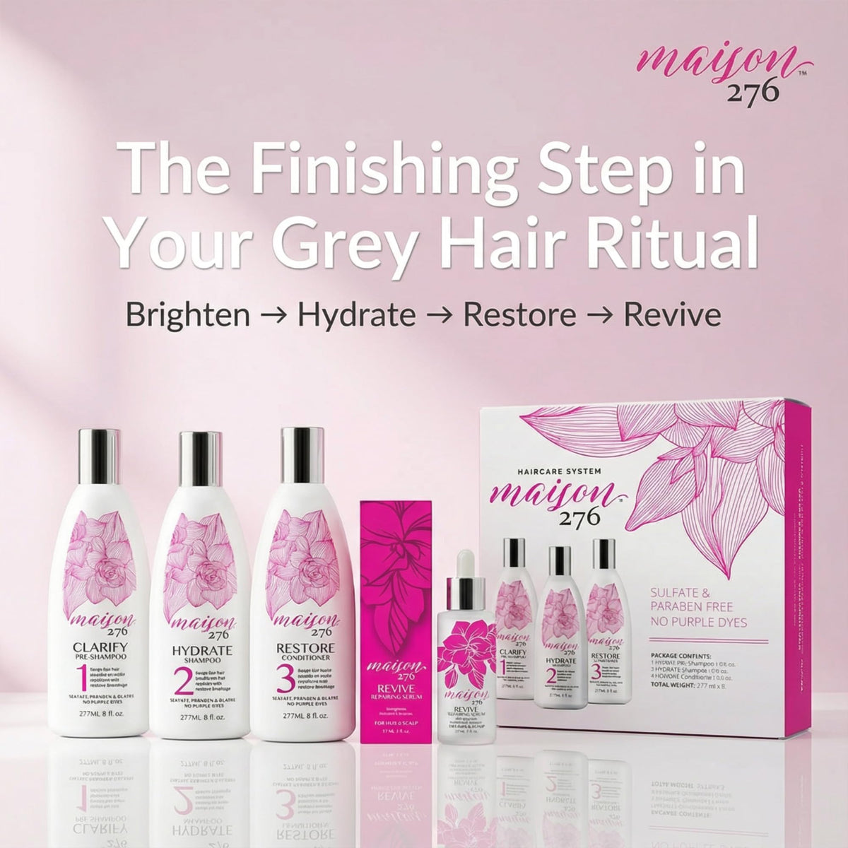 Healthy scalp and soft lengths with continued Revive use.