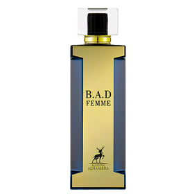 Maison Alhambra B.A.D women edp spray bottle close-up, ideal for evening wear.