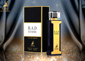 Maison Alhambra B.A.D. bottle under warm light, suggested for memorable evenings.