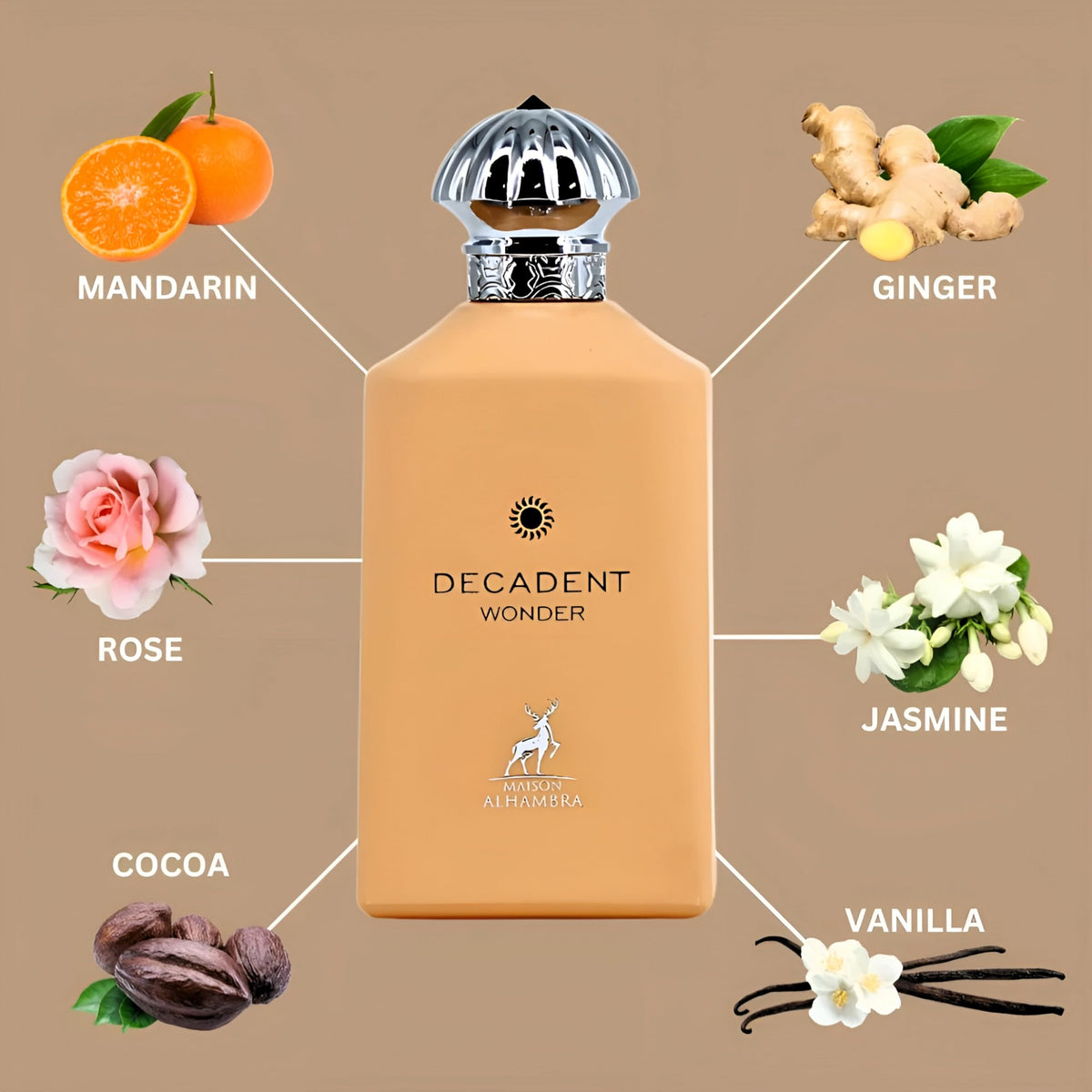 Maison Alhambra Decadent Wonder swirl evokes versatile daily wear appeal.